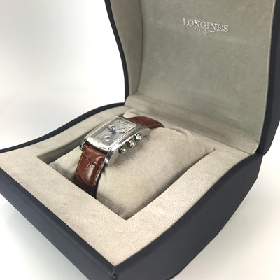 Lot 350 - A Longines DolceVita calibre 538 chronograph...