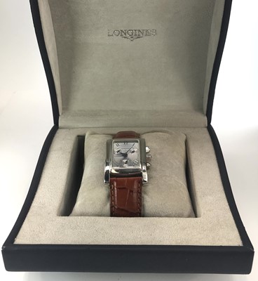 Lot 350 - A Longines DolceVita calibre 538 chronograph...