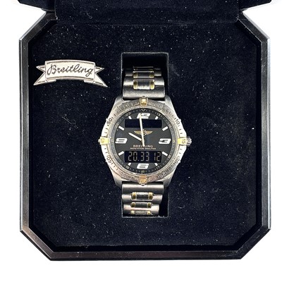 Breitling aerospace hot sale titanium gold