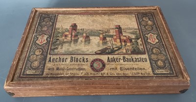 Lot 10 - A boxed early 19th century Anker-Baukasten...