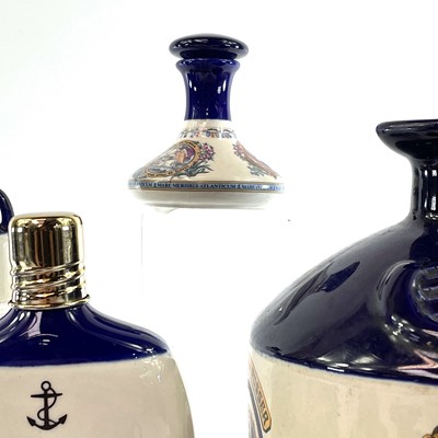 Lot 13 - British Navy Pussers Rum Wade pottery decanter...