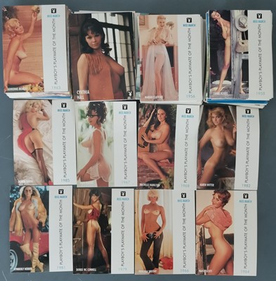 Lot 77 - A collection of erotic Playboy cards,...