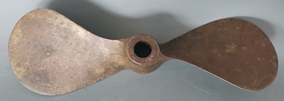 Lot 27 - A bronze propellor, the width is 22cm.