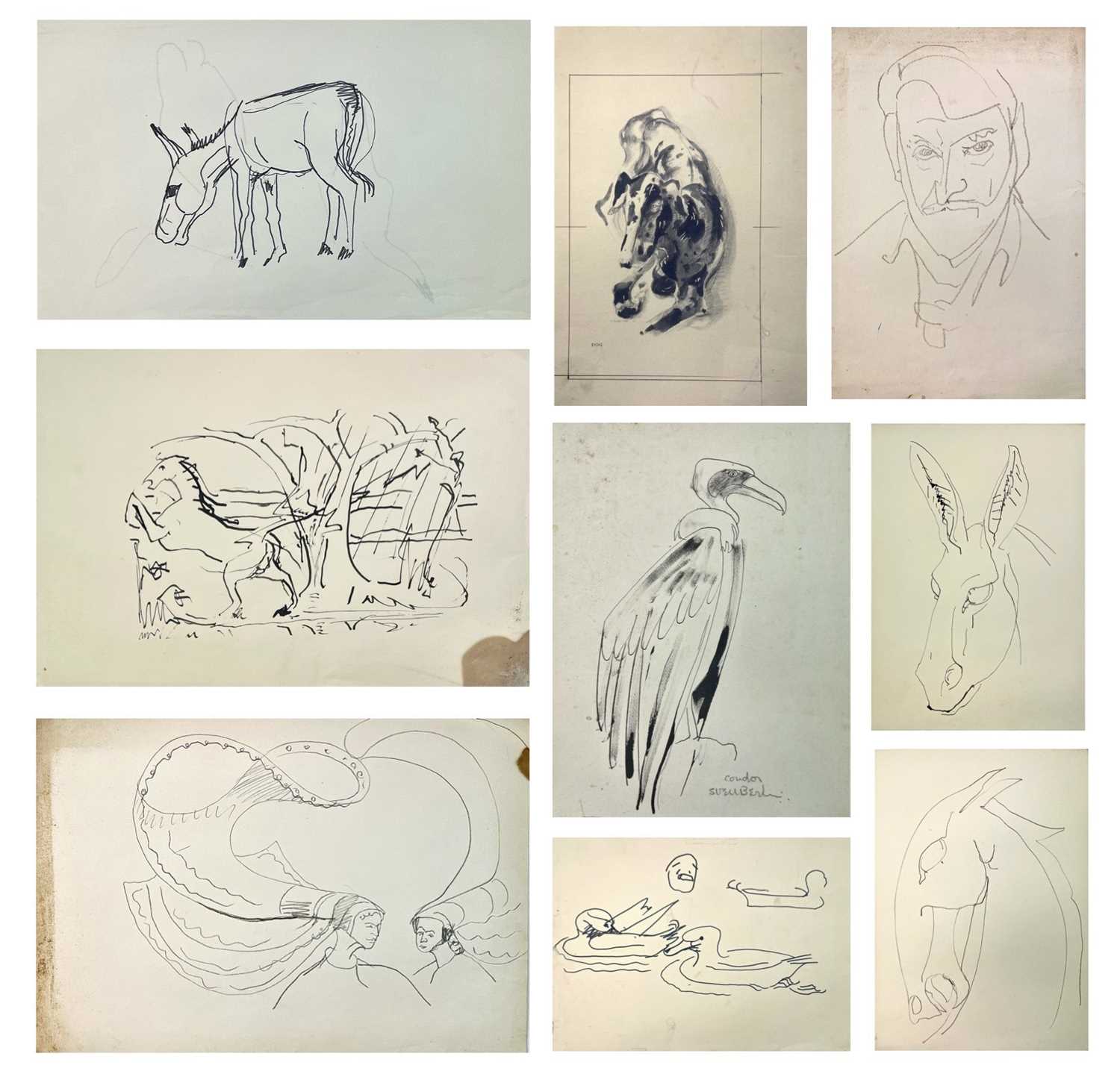 Lot 27 - Sven BERLIN (1911-1999) A collection of loose...