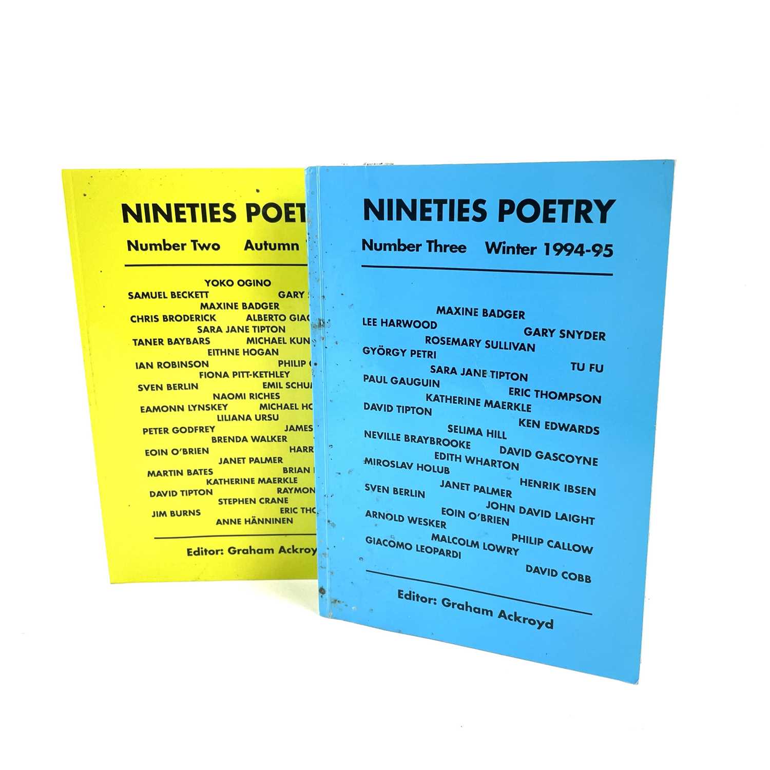 Lot 64 - Two books featuring Berlin's poetry. One...