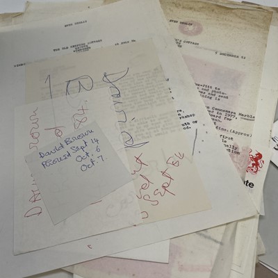 Lot 240 - Sven BERLIN (1911-1999) A folder of letters...