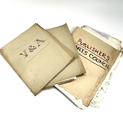 Lot 481 - A collection of folders One titled,...