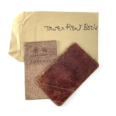 Lot 220 - Sven Berlin's cash book, inscribed to the...