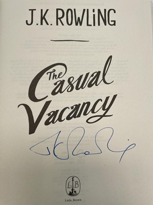 Lot 1004 - J. K ROWLING. The Casual Vacancy, first...