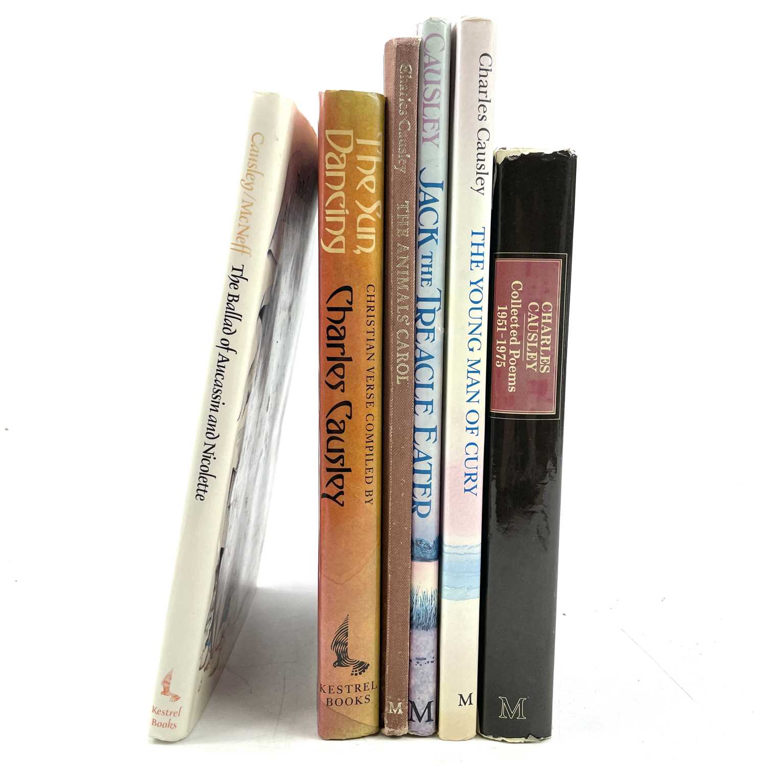 Lot 1100 - CHARLES CAUSLEY. Six books, including The...