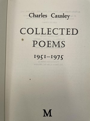 Lot 1100 - CHARLES CAUSLEY. Six books, including The...