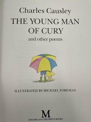 Lot 1100 - CHARLES CAUSLEY. Six books, including The...