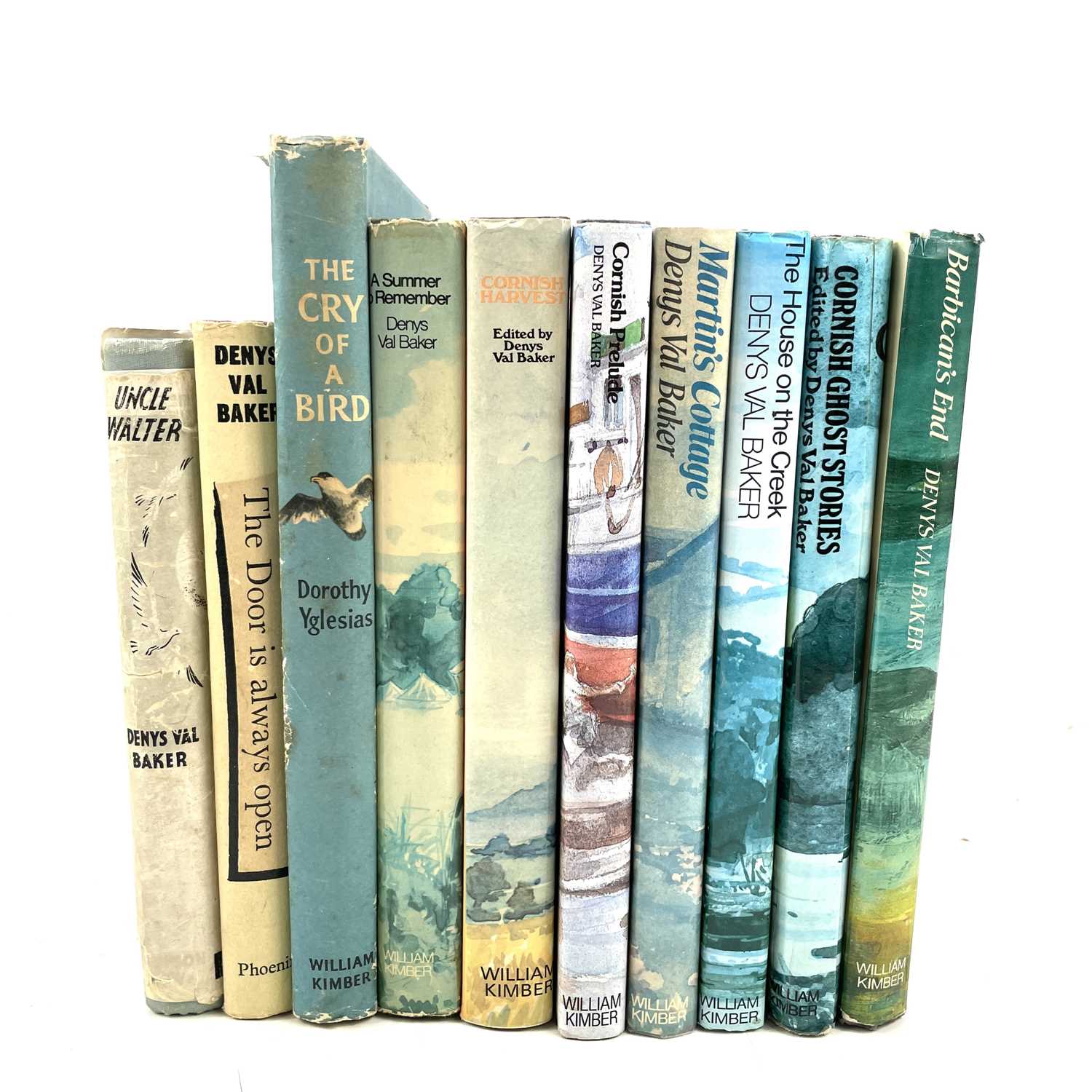 Lot 1099 - DENYS VAL BAKER, Nine books, including The Cry...