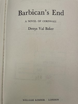 Lot 1099 - DENYS VAL BAKER, Nine books, including The Cry...