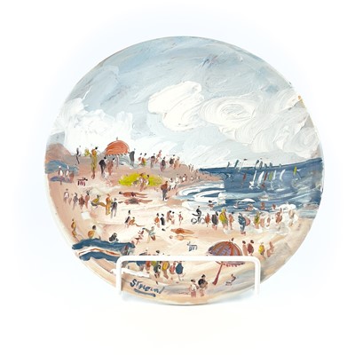 Lot 113 - Simeon STAFFORD (1956) By The Sea  Painted...