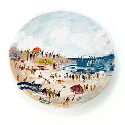 Lot 113 - Simeon STAFFORD (1956) By The Sea Painted...