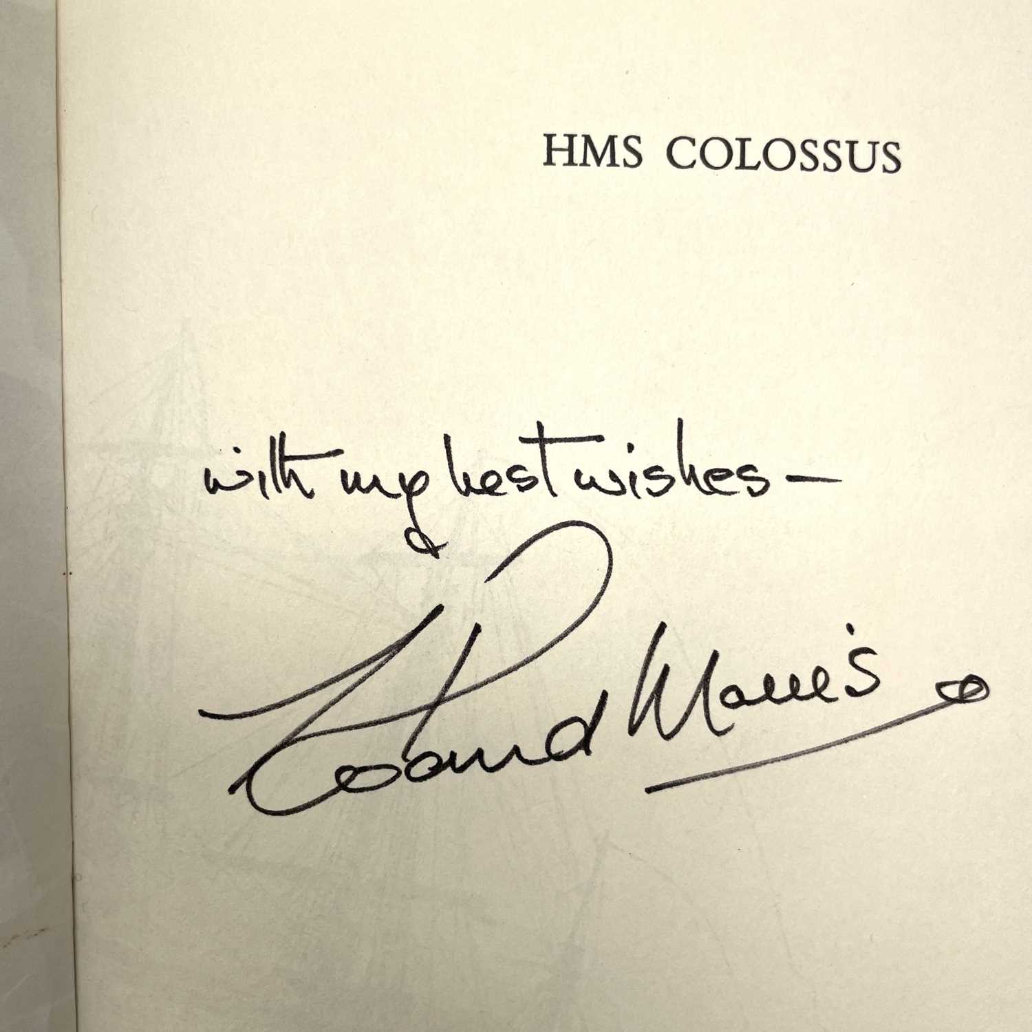 Lot 1090 - ROLAND MORRIS, 'HMS Colossus' and 'Island...