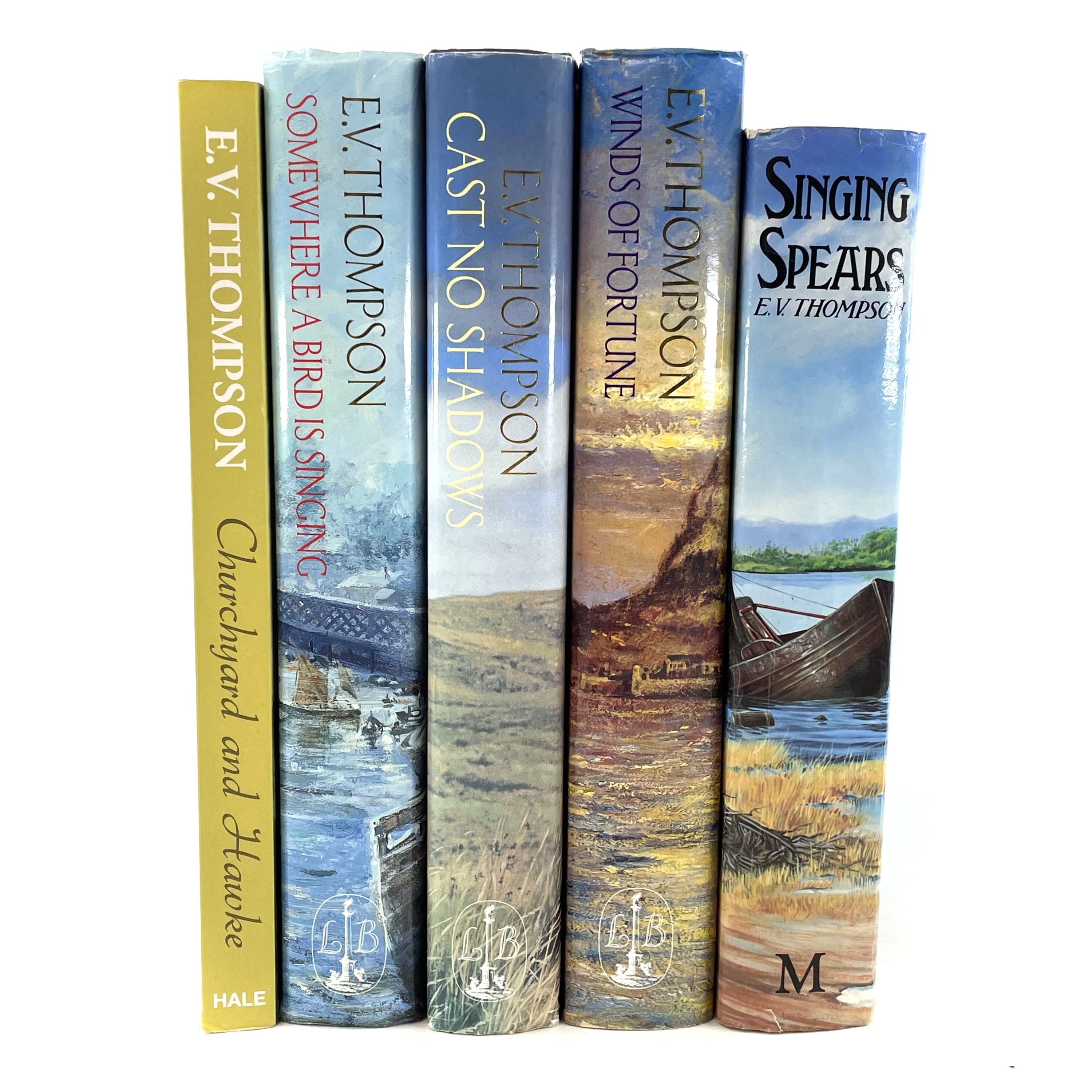 Lot 1067 - E. V. THOMPSON. Five books with four signed