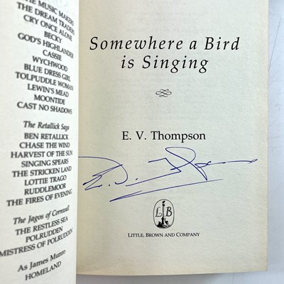 Lot 1067 - E. V. THOMPSON. Five books with four signed by...