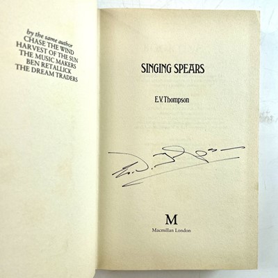 Lot 1067 - E. V. THOMPSON. Five books with four signed by...