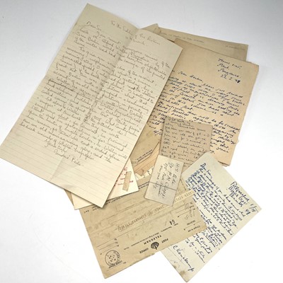 Lot 236 - A collection of various correspondence dated...
