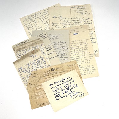 Lot 179 - A collection of early correspondence addressed...