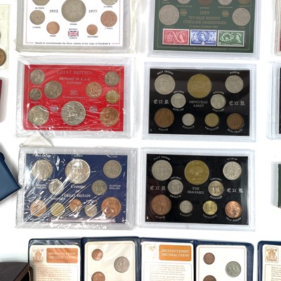 Lot 9 - G.B Crowns, Coin Sets, 1935 Silver Medallion, etc.