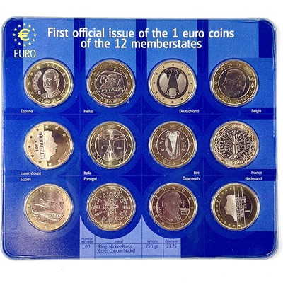 Lot 11 - European pre-Euro and First Euro Coinage.