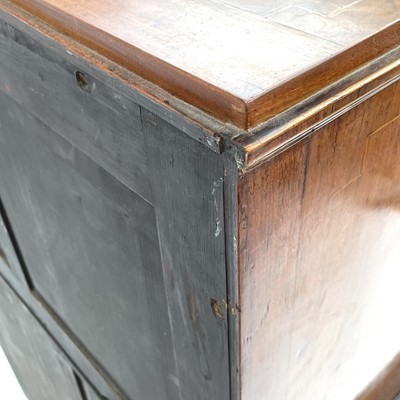 Lot 1828 - A Regency rosewood and kingwood banded...