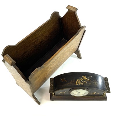 Lot 59 - A Chinoiserie mantle timepiece, circa 1920,...