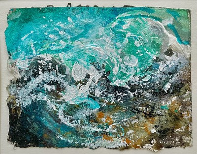 Lot 305 - Maggi HAMBLING (1945) Summer Waves Breaking 12...