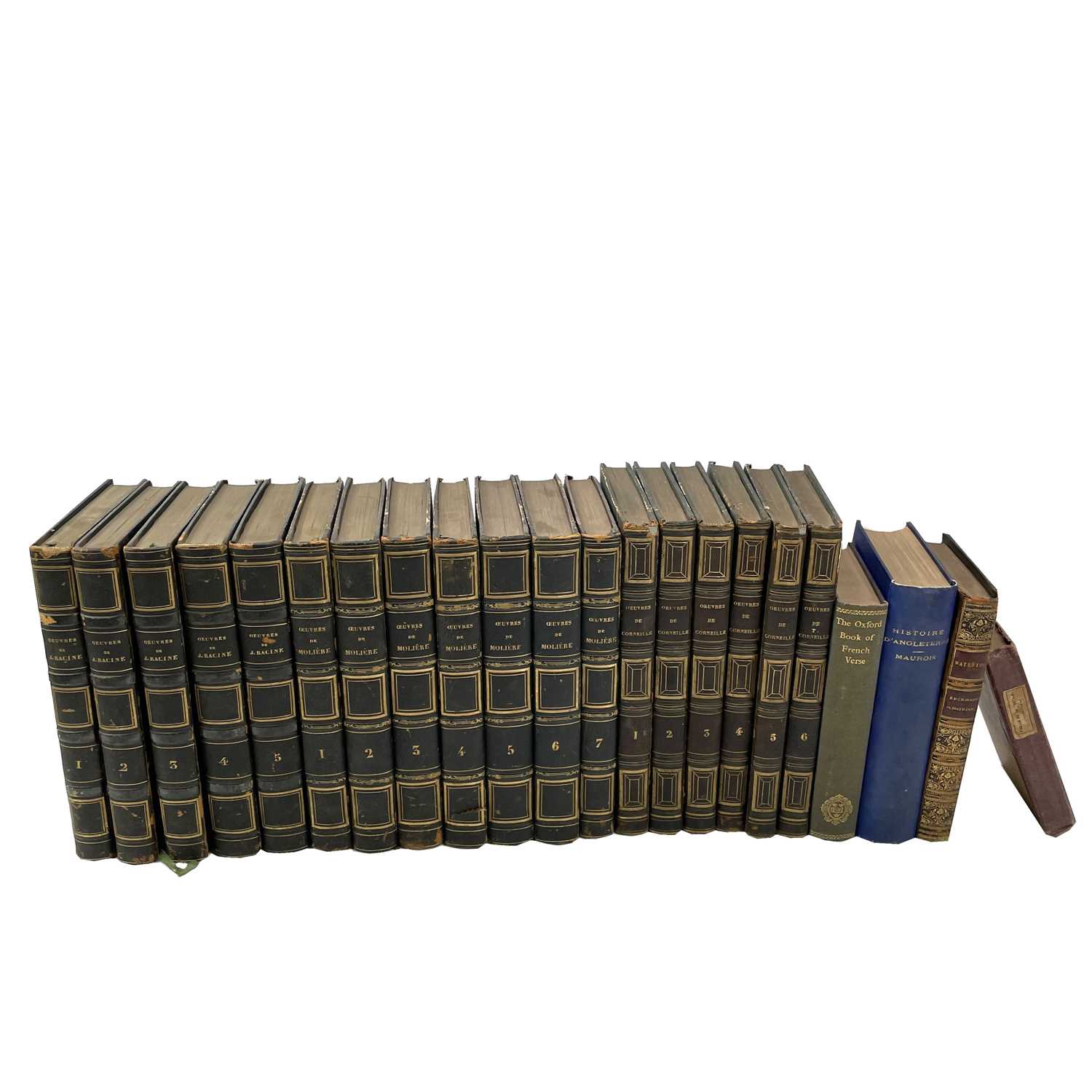 Lot 1078 - MOLIERE (Jean-Baptiste Poquelin). 'Oeuvres De...