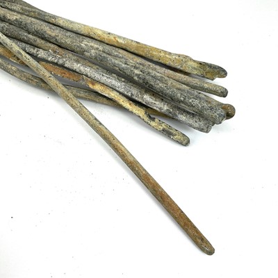 Lot 413 - A bundle of tin straws salvaged from the SS...