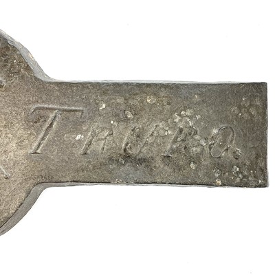 Lot 416 - A Penpoll Tin Smelting Co Truro bar ingot,...