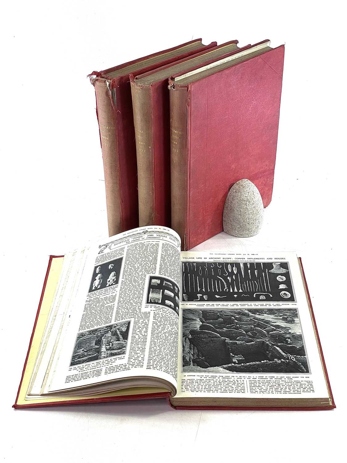 Lot 1055 - LONDON ILLUSTRATED NEWS. Volume I, II, III,...