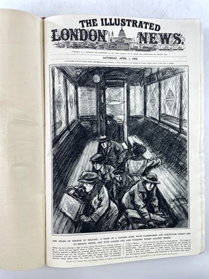 Lot 1055 - LONDON ILLUSTRATED NEWS. Volume I, II, III,...