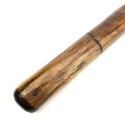 Lot 107 - An African hardwood knobkerrie of throwing...