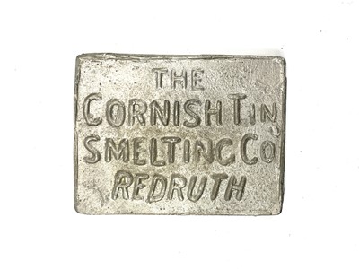 Lot 447 - A collection of six re-strike Cornish tin...