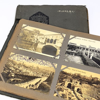 Lot 907 - Italian Postcard Albums (x2).
