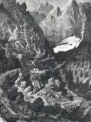 Lot 1101 - GUSTAVE DORE Illustrations. 'The Legend of The...