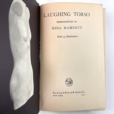 Lot 1115 - NINA HAMNETT. 'Laughing Torso,' first edition,...