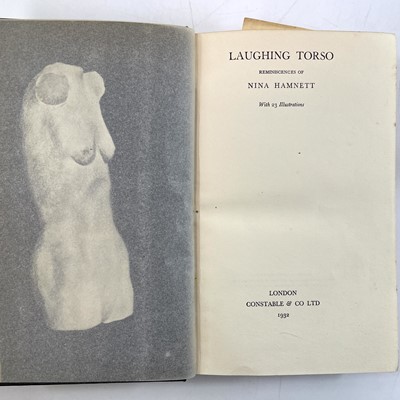 Lot 1115 - NINA HAMNETT. 'Laughing Torso,' first edition,...