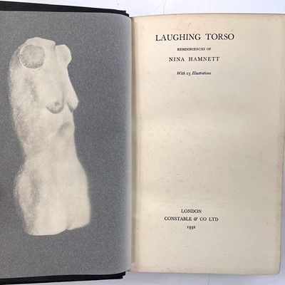 Lot 1115 - NINA HAMNETT. 'Laughing Torso,' first edition,...