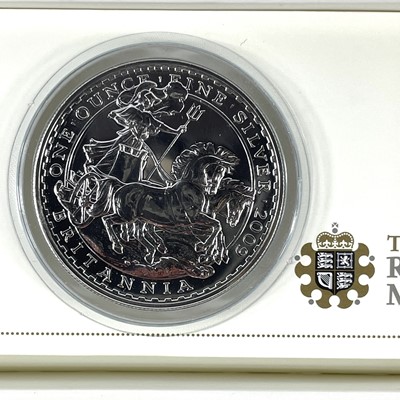 Lot 22 - G.B. Silver Bullion Britannia £2 coins (x4).