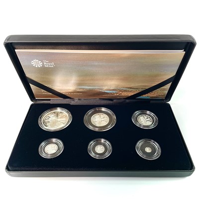 Lot 29 - G.B. Silver Proof 2020 Britannia Coin Set of 6 Coins.