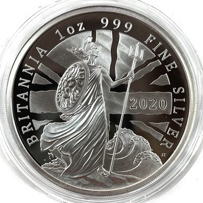 Lot 29 - G.B. Silver Proof 2020 Britannia Coin Set of 6 Coins.