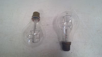 Lot 83 - Pair of ER 1953 lightbulbs.