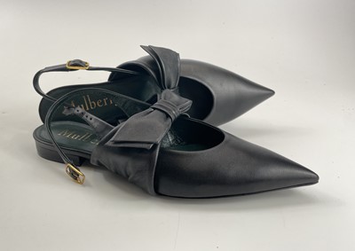 Lot 300 - A pair of Mulberry Kate Bow Sling black...
