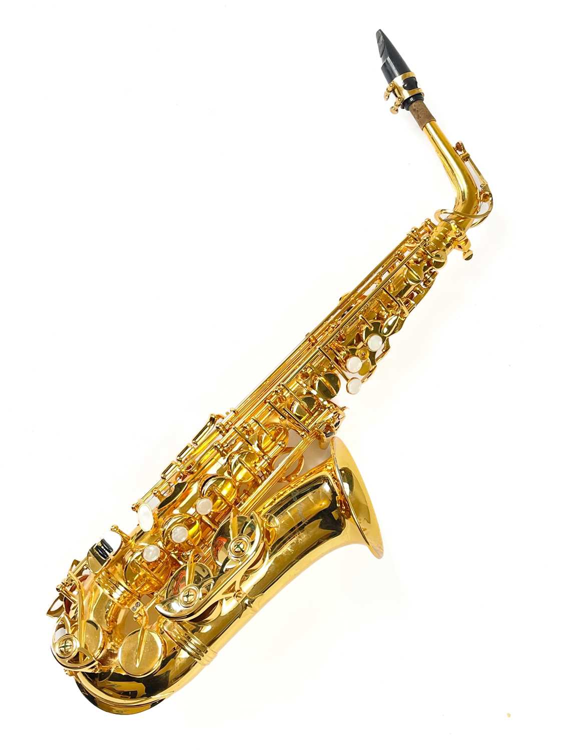 Lot 196 - A cased 'Da Vinci' Alto Saxophone.