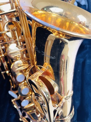 Lot 196 - A cased 'Da Vinci' Alto Saxophone.